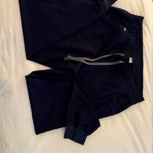 FIGS Navy Zamora Jogger Scrub Pants